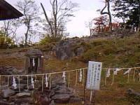 英彦山・北岳の修験者の聖域