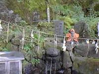 英彦山・高住神社の下にある今川の水源？