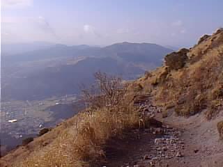 由布岳/登山道